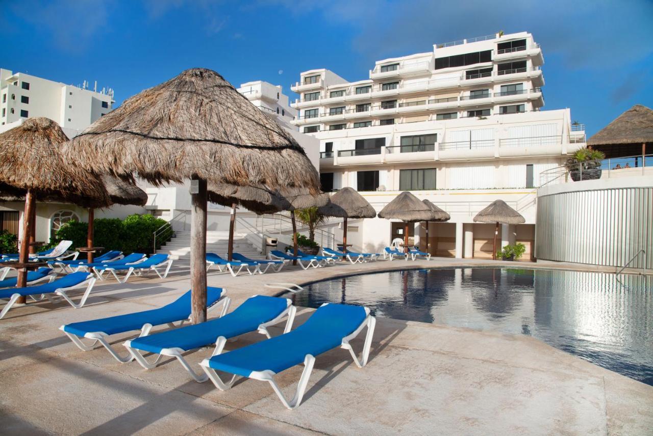 Cozy Ocean Front Penthouse At Marlin Beach Apartment Канкун Екстериор снимка